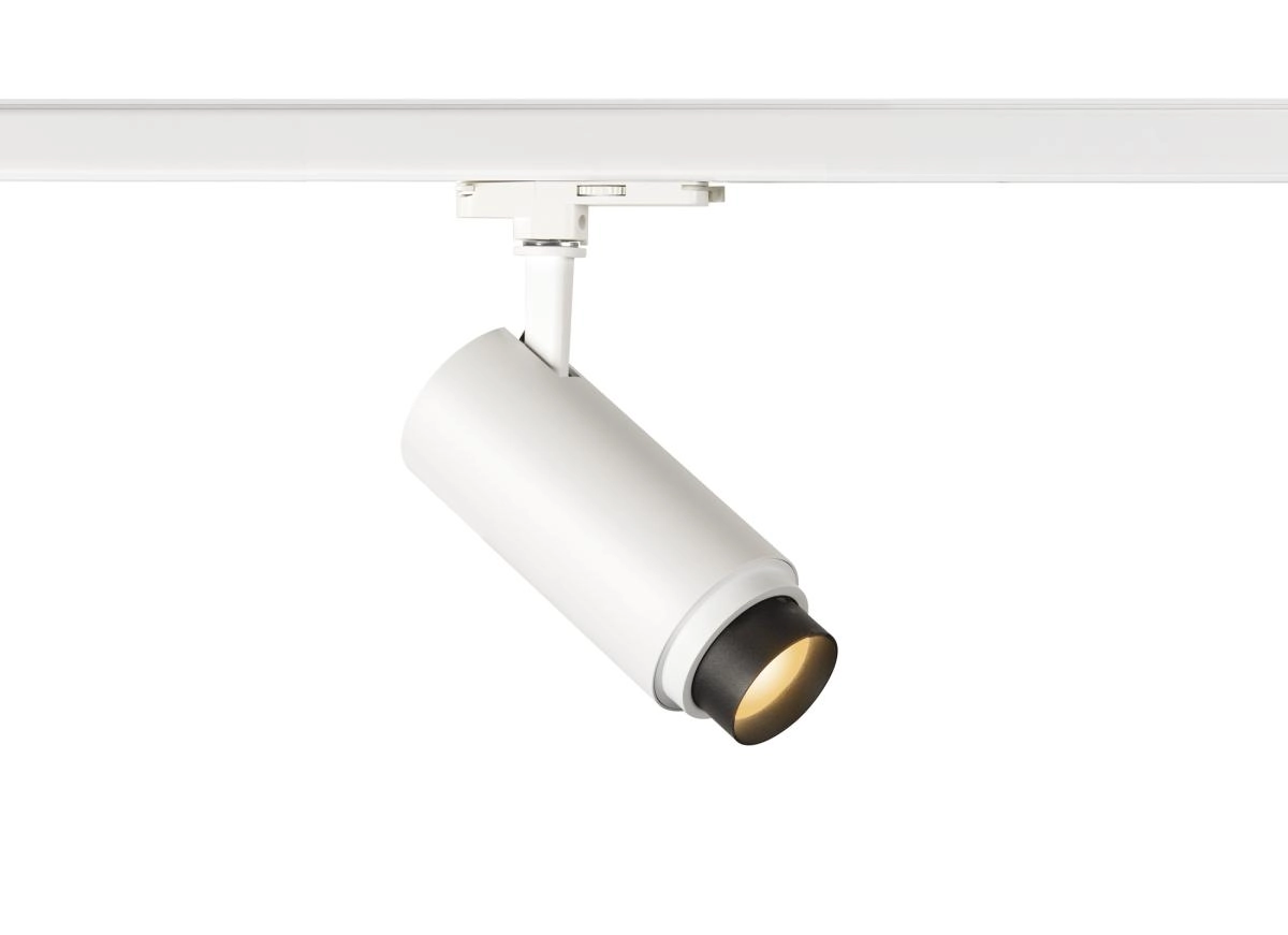 Railspot 3-phasé Numinos Zoom M Dali blanc/noir 2700K - 15 deg