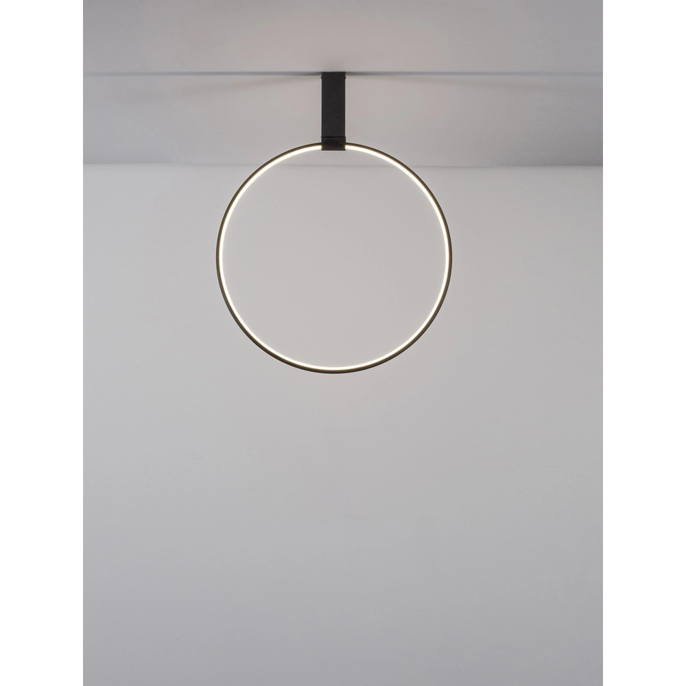 Plafonnier design Garve noir Ø 60cm Lyora 5212017431813