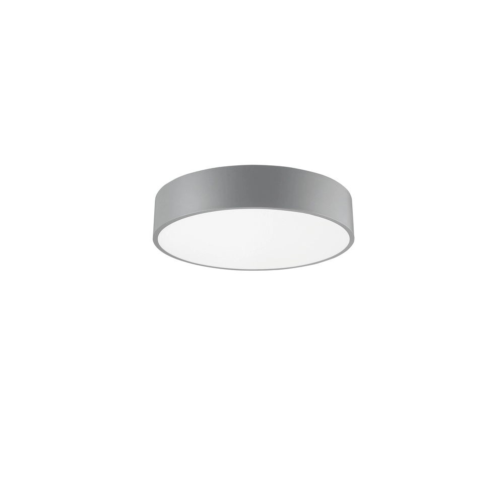 Plafonnier rond Roda gris