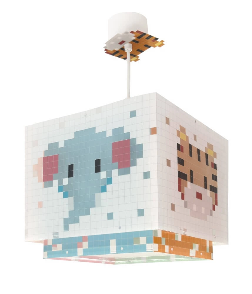 Lampe suspendue chambre d'enfant Little Pixel Dalber 8420406633725