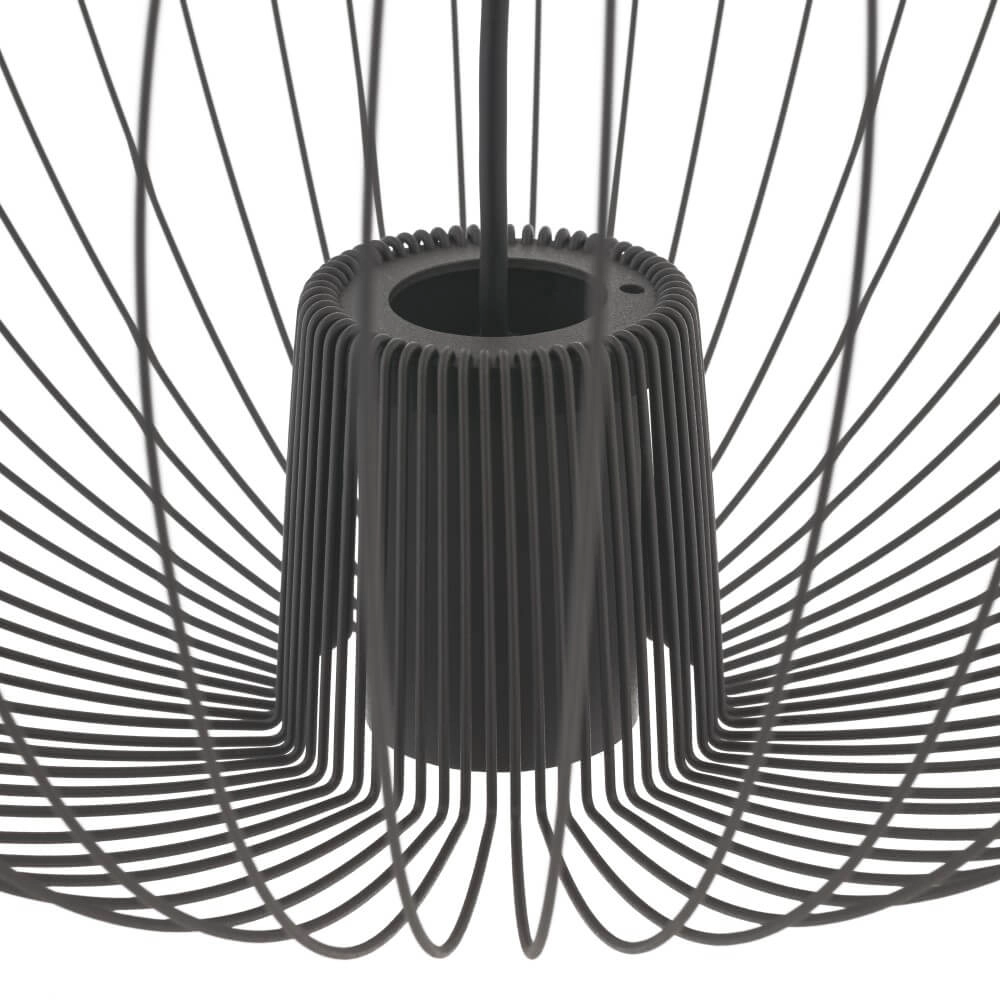 Suspension en rotin Pumpkin L Ø 70cm Lyora 5903139112529