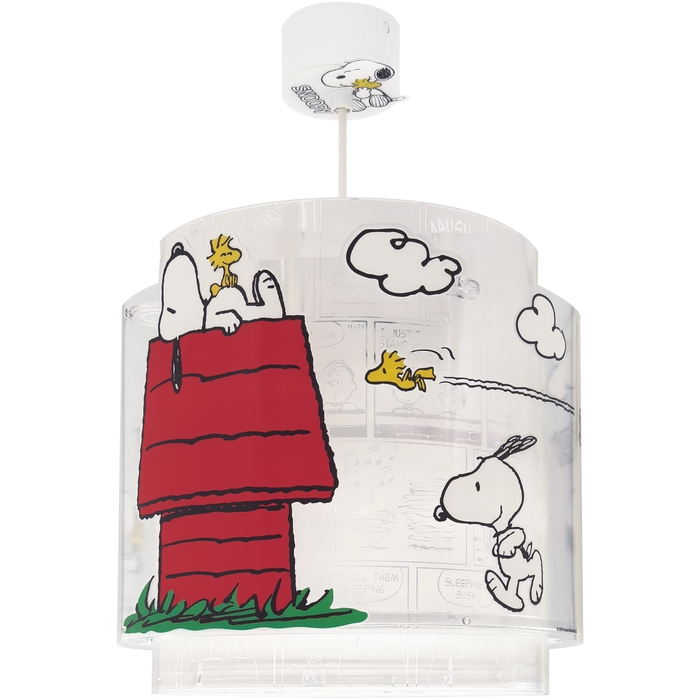 Suspension Snoopy blanc avec rouge Dalber 8420406763026