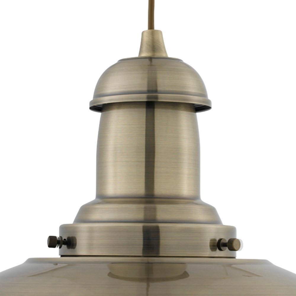 Lampe suspendue antique Fisherman Ø 32cm Searchlight 5013874201195