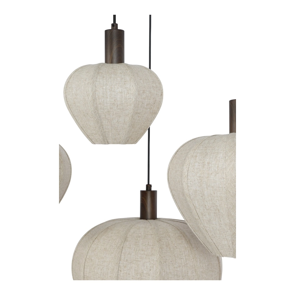 Lampe suspendue à 10 lampes Huxi Japon Light & Living 8717807843472