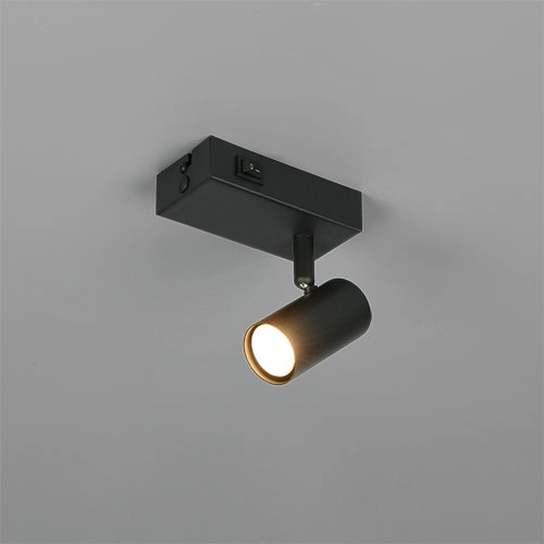 Projecteur réglable en surface Taryn Noir Trio 4017807685510