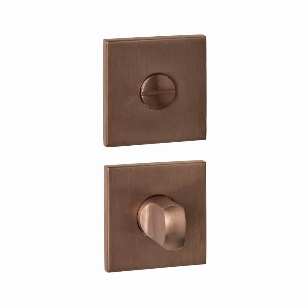 Fermeture des toilettes Tira Carré Bronze 53x53mm Fermeture des toilettes Tira Carré Bronze 53x53mm