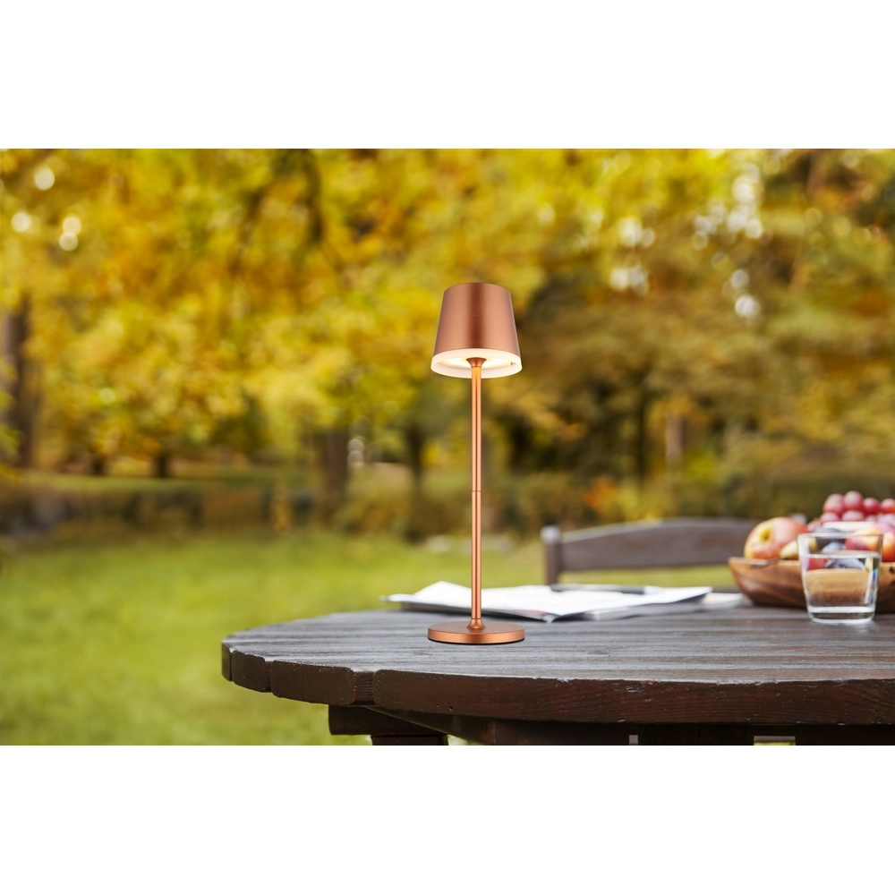 Lampe de table solaire Vannieso Champagne Globo 9007371487356