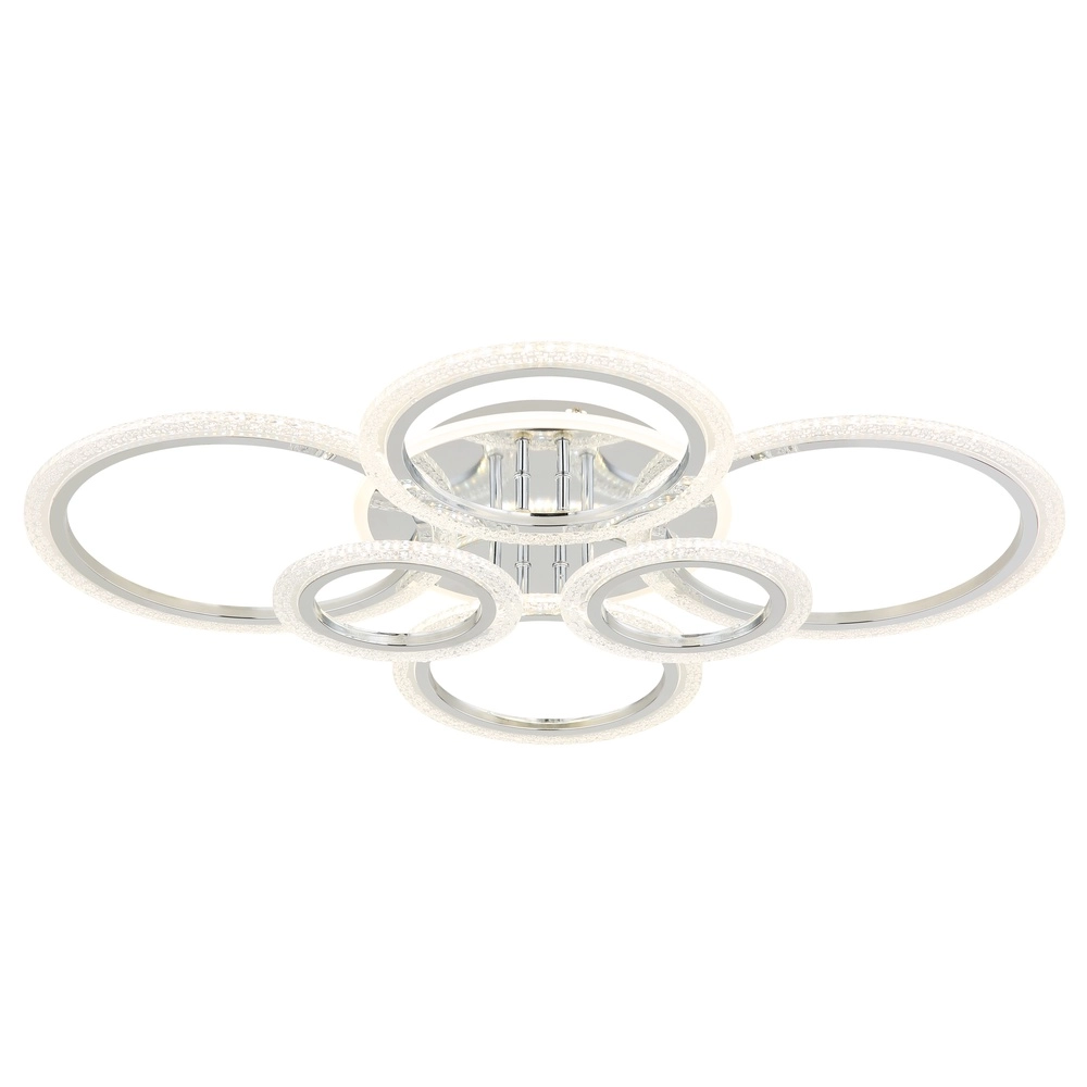 Lampe de plafond Salinas Chrome