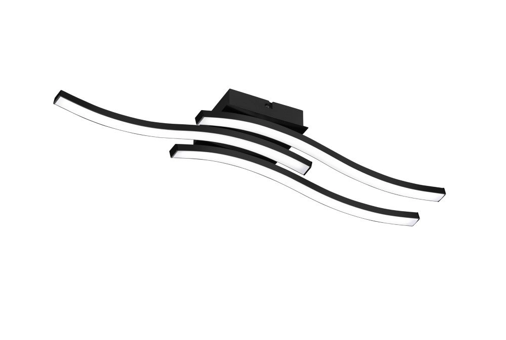 Plafonnier noir Route 3 rayures Plafonnier noir Route 3 rayures