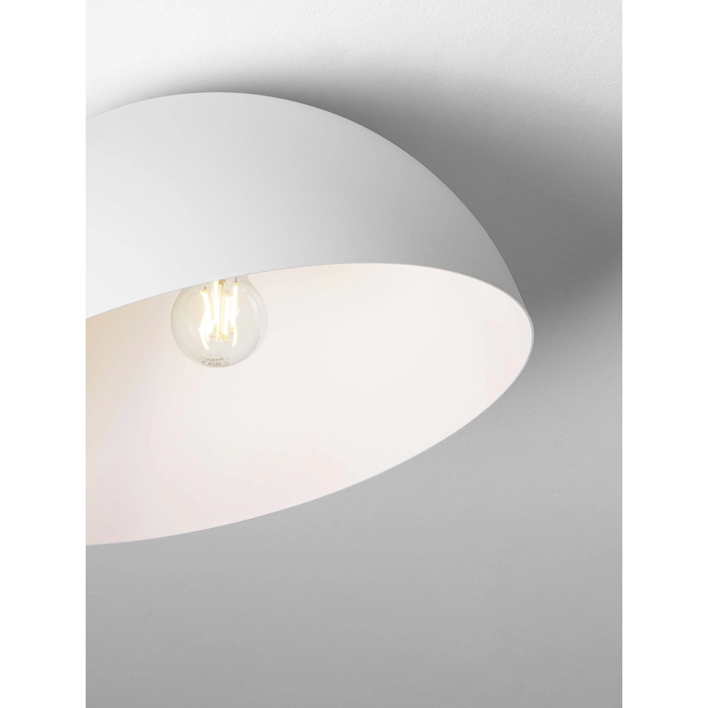 Plafonnier Onia blanc Ø 40cm Lyora 5212017458124