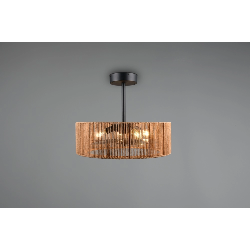 Ventilateur de rotin Smillum Ø 61cm Trio 4017807688139