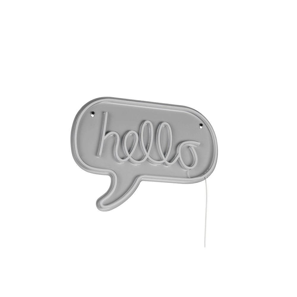 Applique murale néon Hello rose Trio 4017807657463