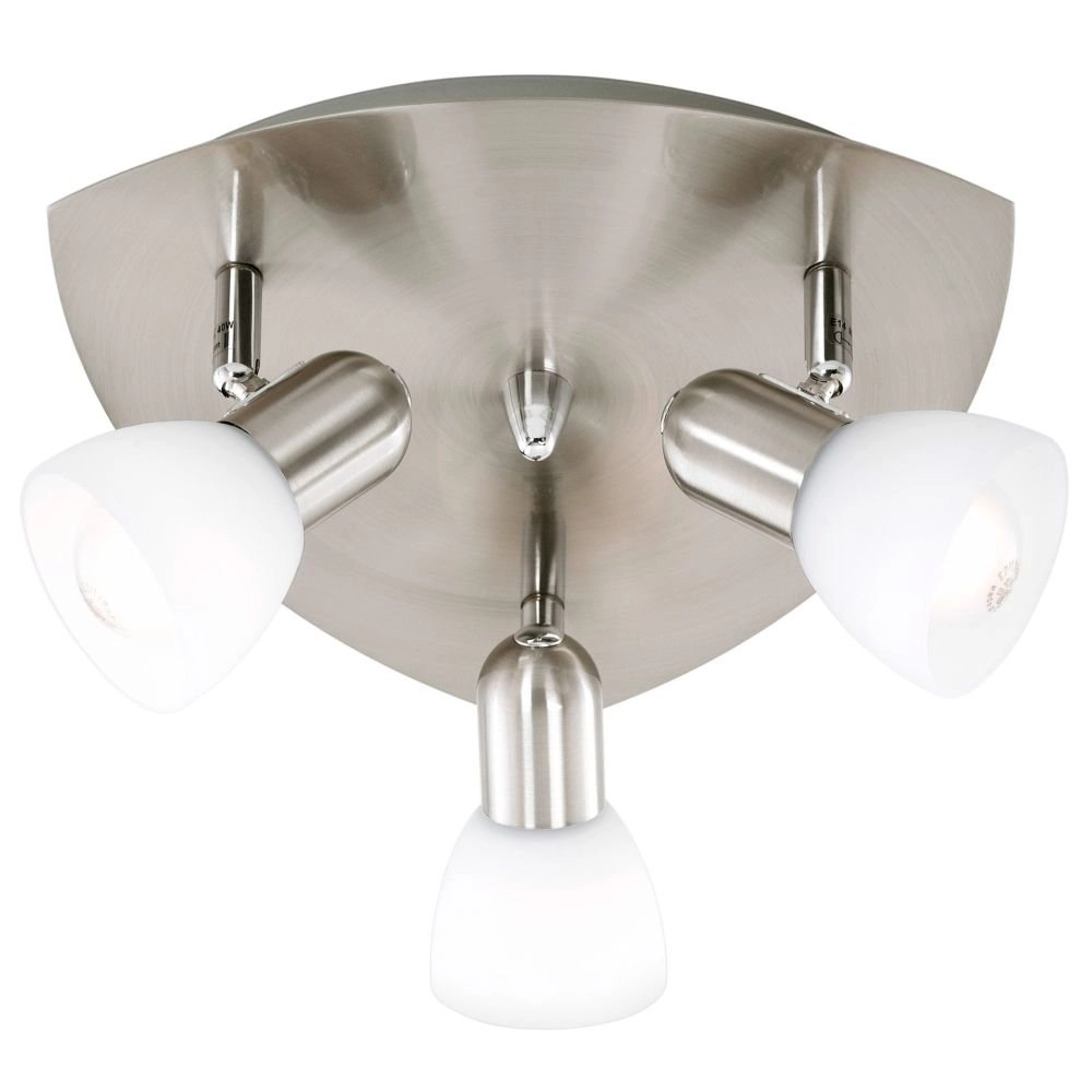 Spot de plafond Enea Disk Acier inoxydable