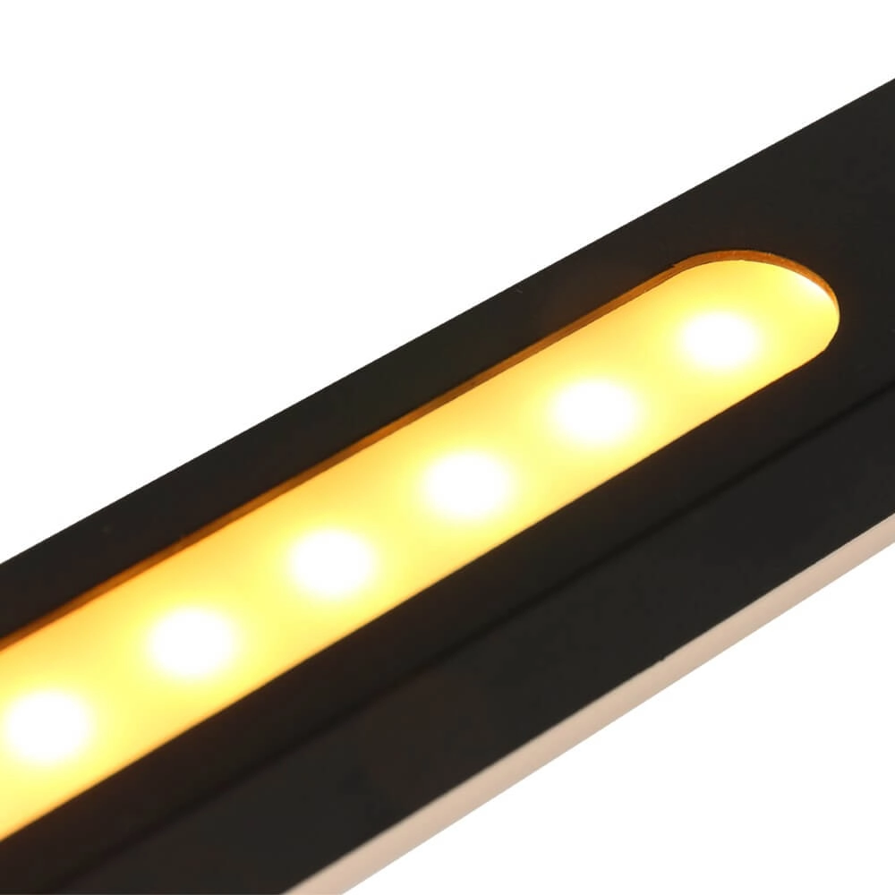 Lampe à suspension LED Zelena noir Steinhauer 8712746122794