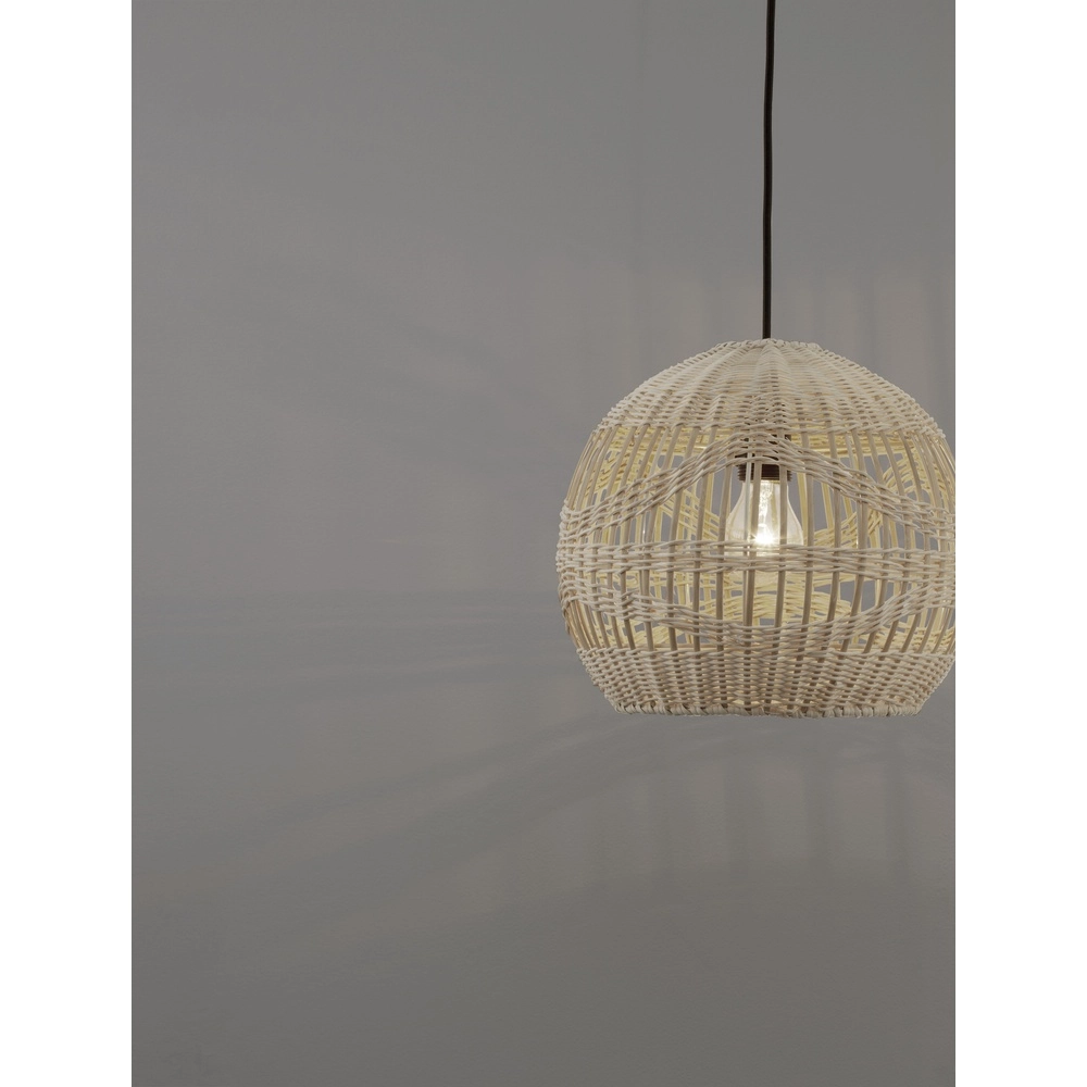 Suspension en rotin Marlo Boule Ø 30cm Lyora 5212017438829