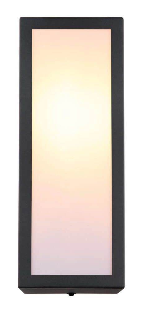 Applique noire Gundula verre de lait Globo 9007371440801