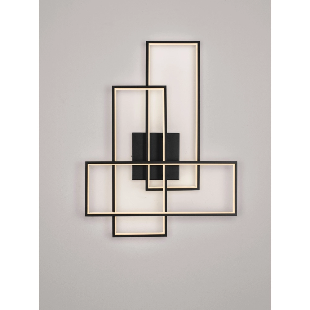 Lampe murale Alis Noir de conception Lyora 5212017468697