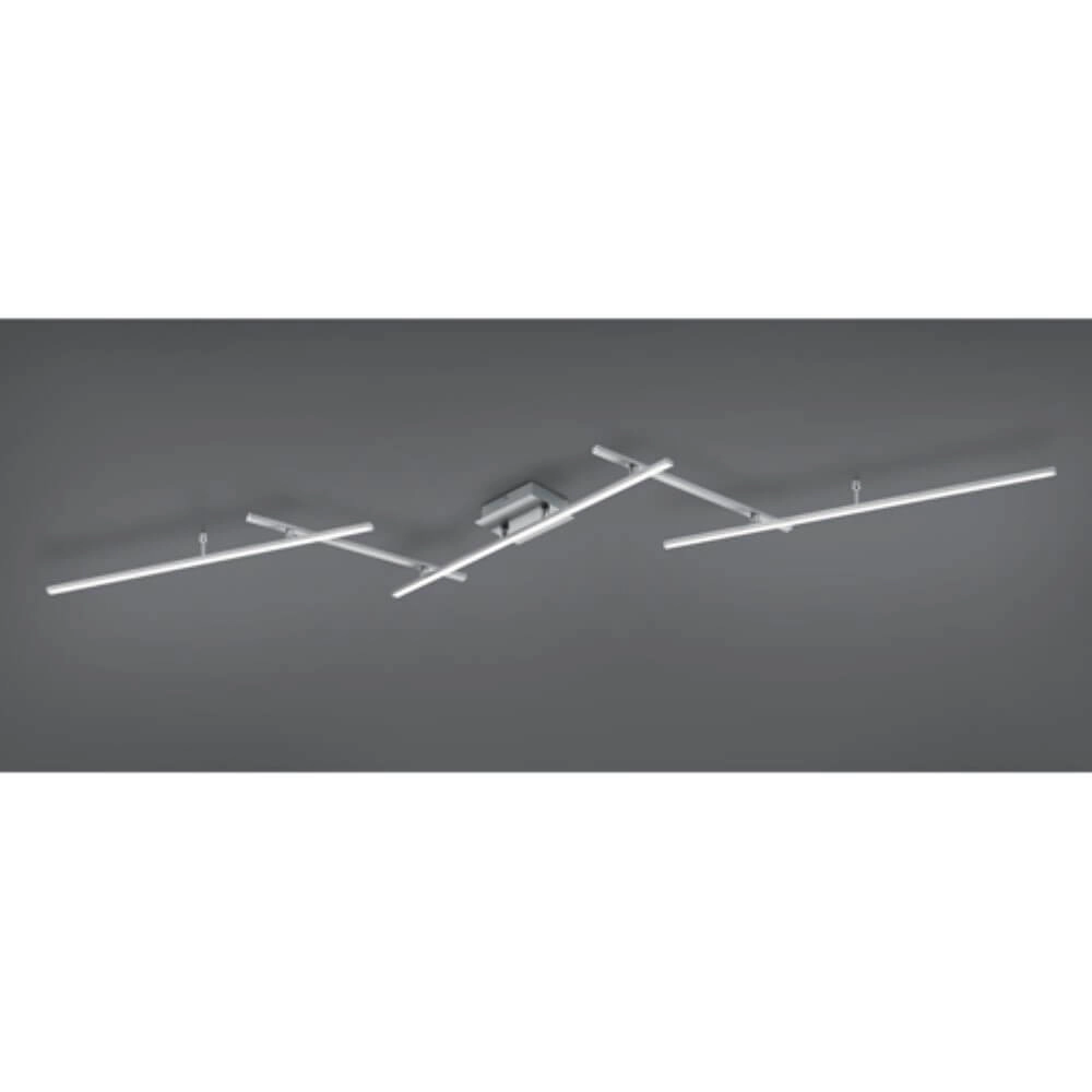 Plafonnier Arvin Acier inoxydable à 4 bandes Trio 4017807504071