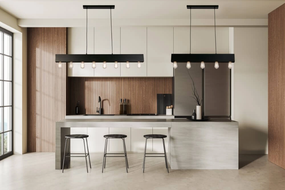 Lampe suspendue Piano 5 lumières Searchlight 5053423250502