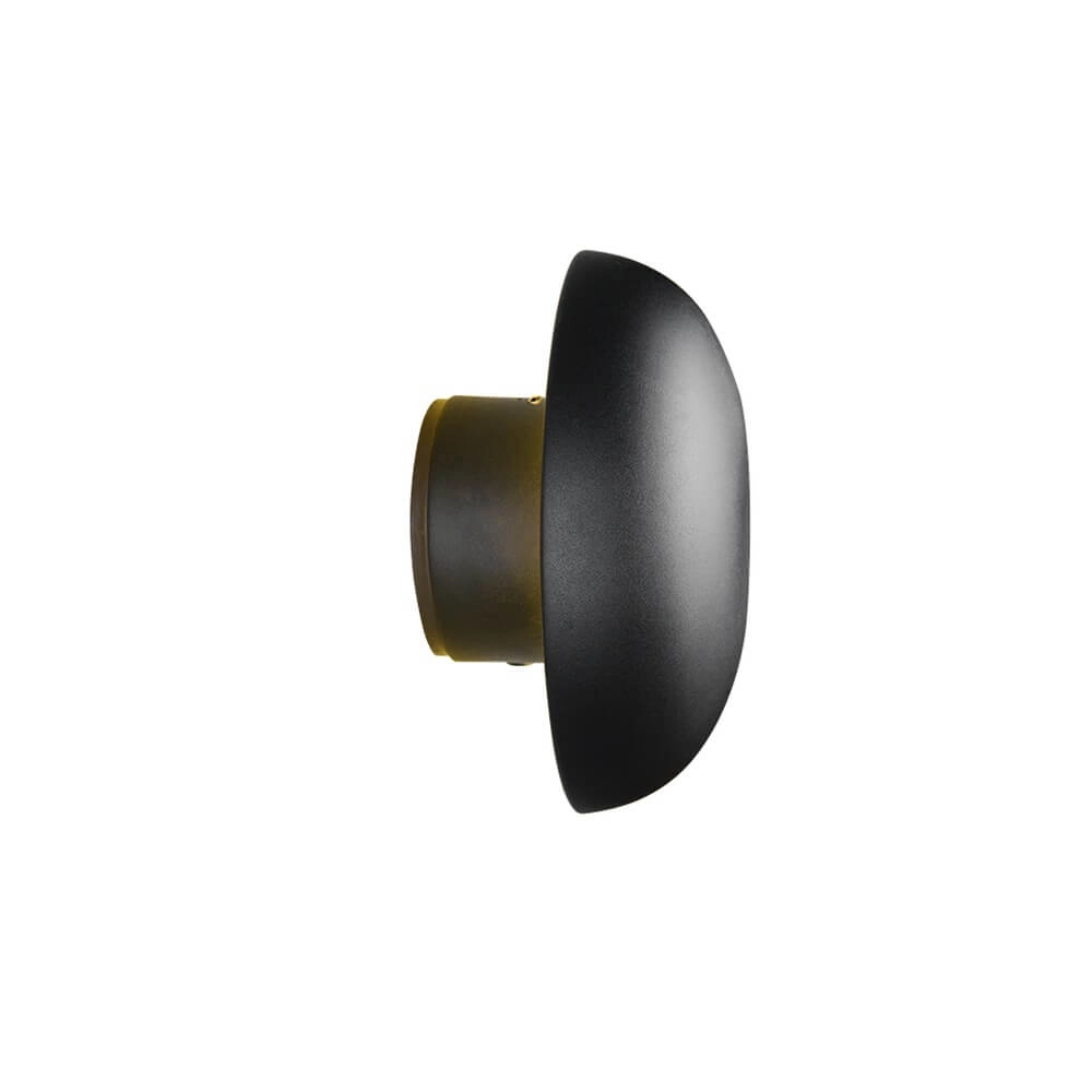 Applique murale noire Davey Ø 15cm Trio 4017807643794
