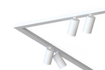 Spot de plafond 8 spots Mono 2x150cm Lyora 5903139769594