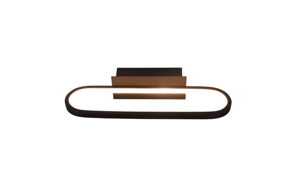 Applique Gianni noir mat Trio 4017807508086