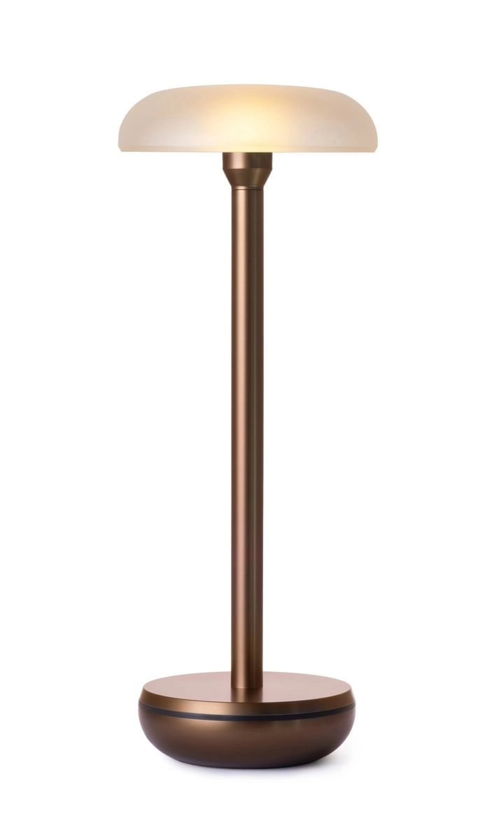 Air Bronze - Frosted Lampe de table rechargeable