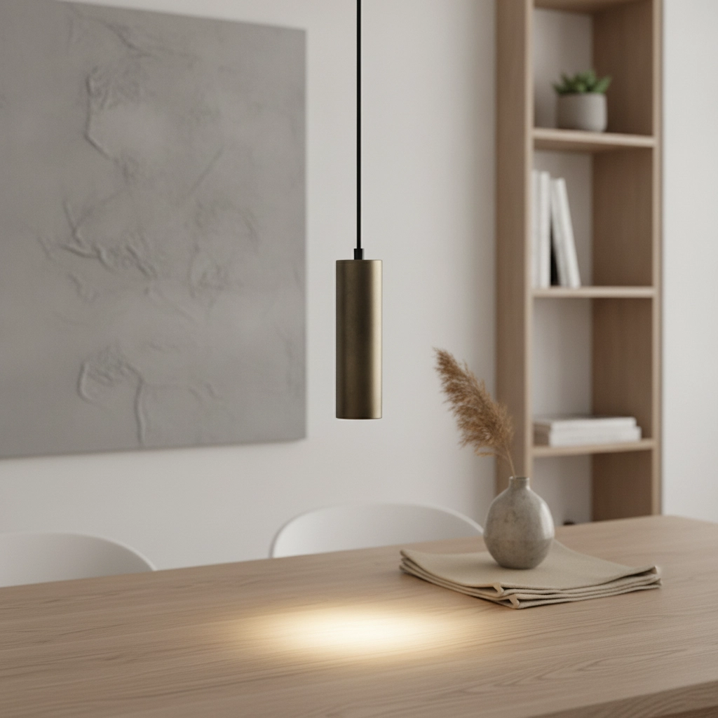 Suspension design Milano bronze clair 25cm