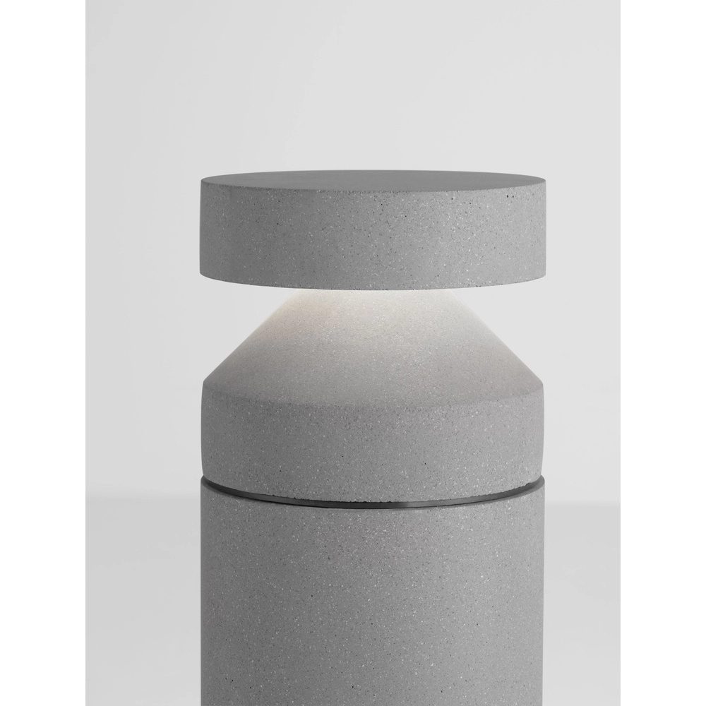 Lampe de jardin élégante Navy gris béton 54.5cm Lyora 5212017454324