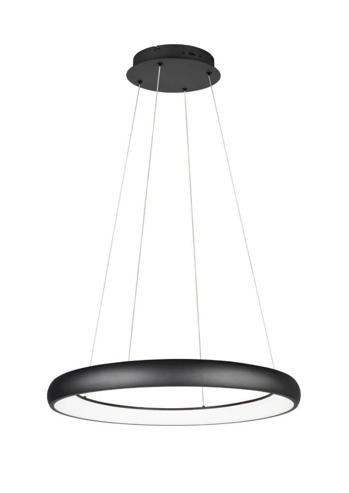 Lampe suspendue LED Cardona noir - Ø 75cm Trio 4017807613889