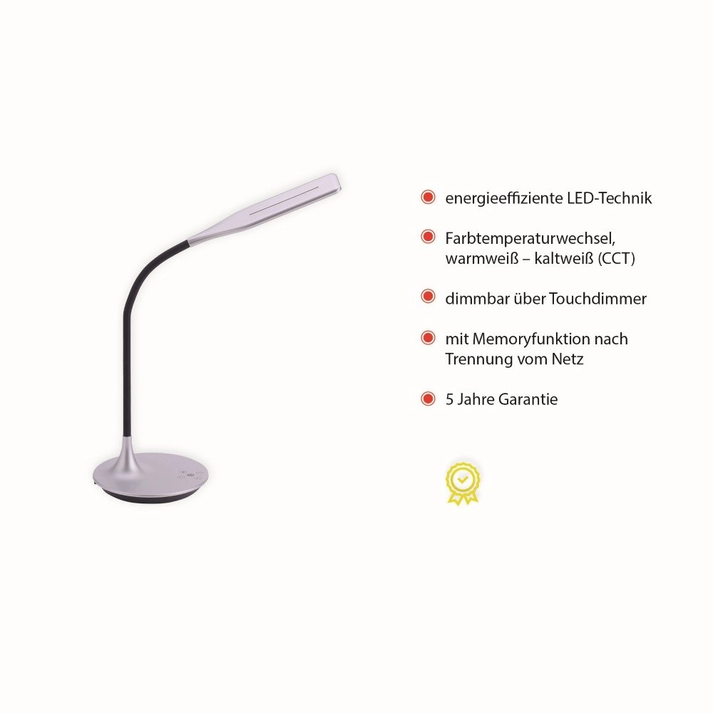 Lampe de lecture flexible Rafael Just Light 4043689954215