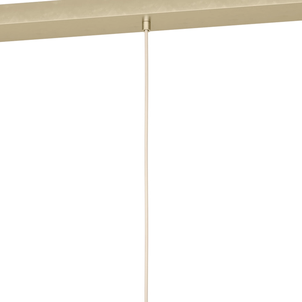 Lampe suspendue pour table à manger Copley or avec verre Eglo 9002759436346