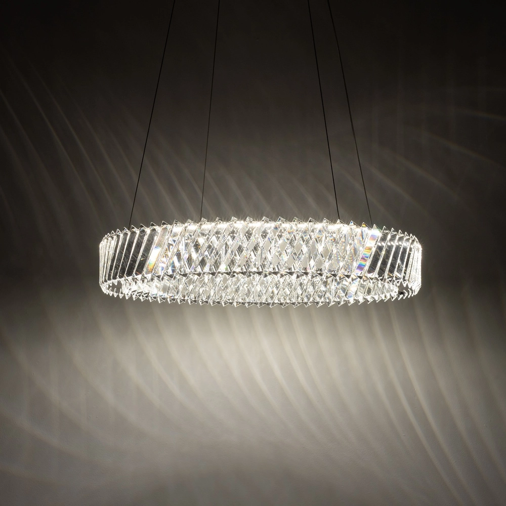 Chandelier Luxora Led Ø cristal de 60 cm Lyora 5903139117050