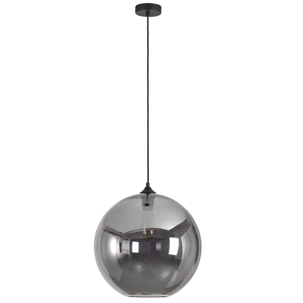 Lampe à suspension Ø 40cm Marino-40 verre fumé Artdelight 8719831735853