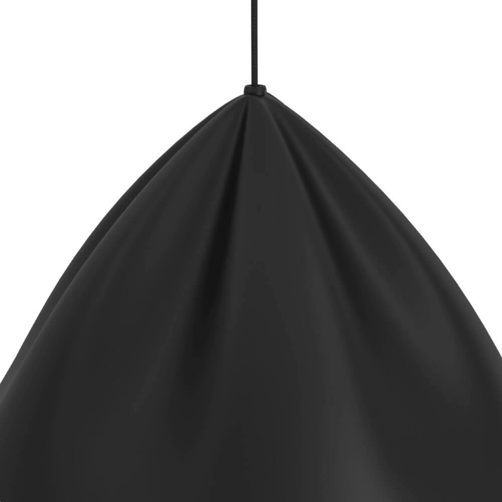 Lampe suspendue noire Podere Ø 42,5 cm Eglo 9008606274062