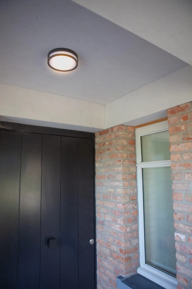 Applique ronde Rola noir Lutec 6939412011653