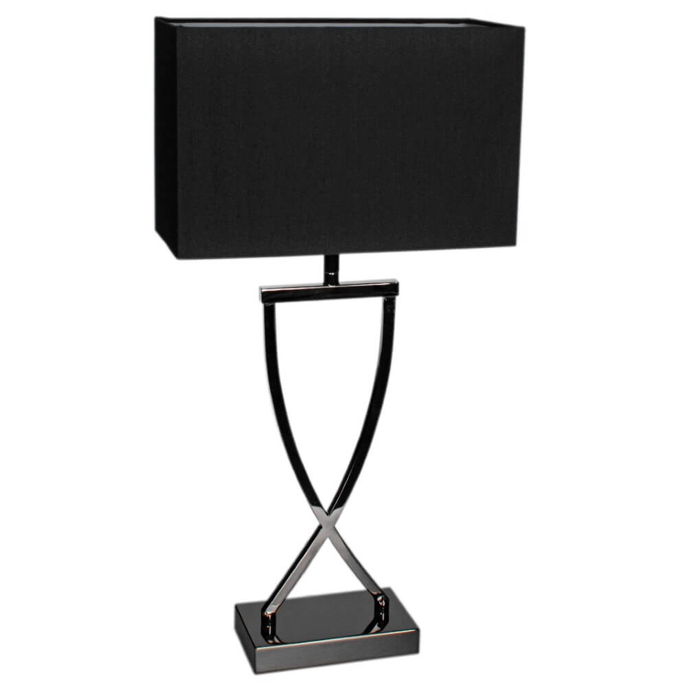 Lampe de table Omega noir 52cm Lampe de table Omega noir 52cm