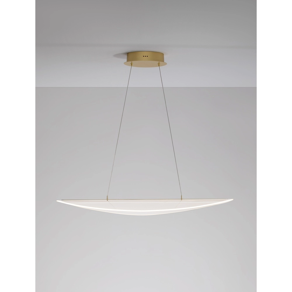 Suspension Agos Or avec plastique large
