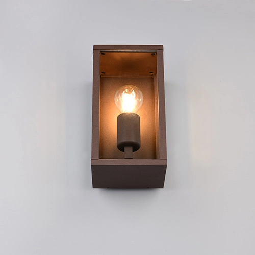 Lampe murale moderne Garonne S brun rouille Trio 4017807687378