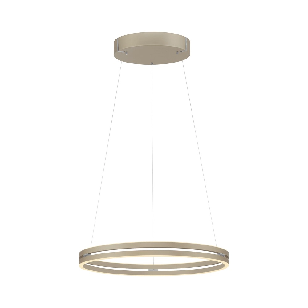 Lampe suspendue de bureau Pure E-Loop bronce - Ø 70 cm Paul Neuhaus 4012248398364