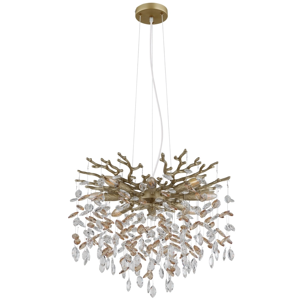 Lampe suspendue Queena or Ø 60cm Globo 9007371528677