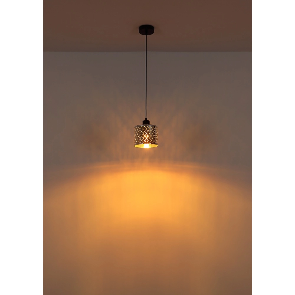 Lampe pendante de conception Alonso Noir Globo 9007371566266