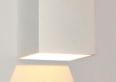 Spot mural à LED Vegas250 Up - Down 2x4w - 2700K - 25cm blanc Artdelight 8719831734573