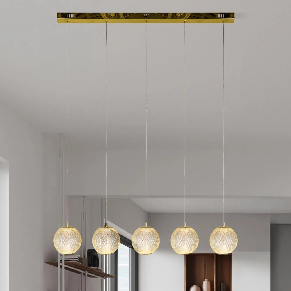 Suspension 5 lumières Allure Oriental Searchlight 5053423273976