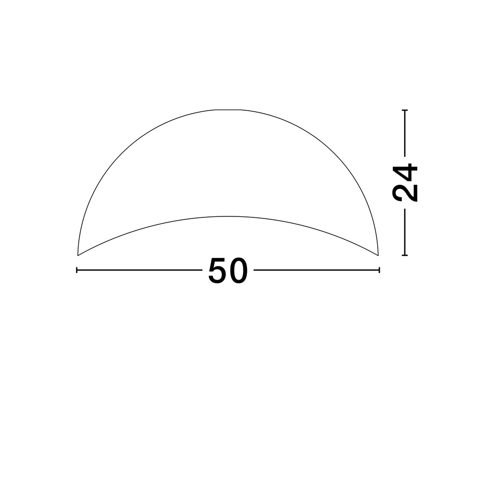 Plafonnier Opsi noir Ø 50cm Lyora 5212017458018