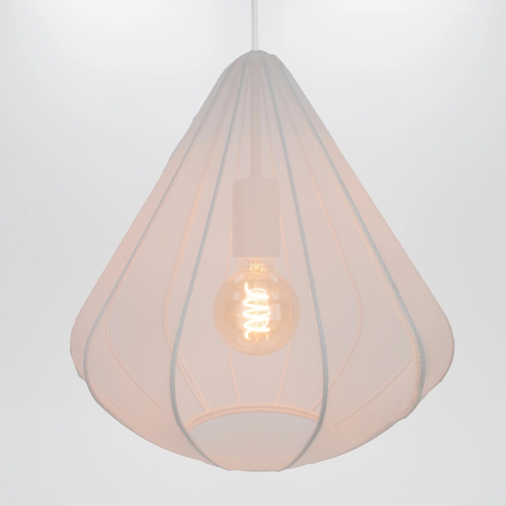 Lampe pendante Ø 33cm Dolwen Blanc - Japandi Eglo 9002759439965