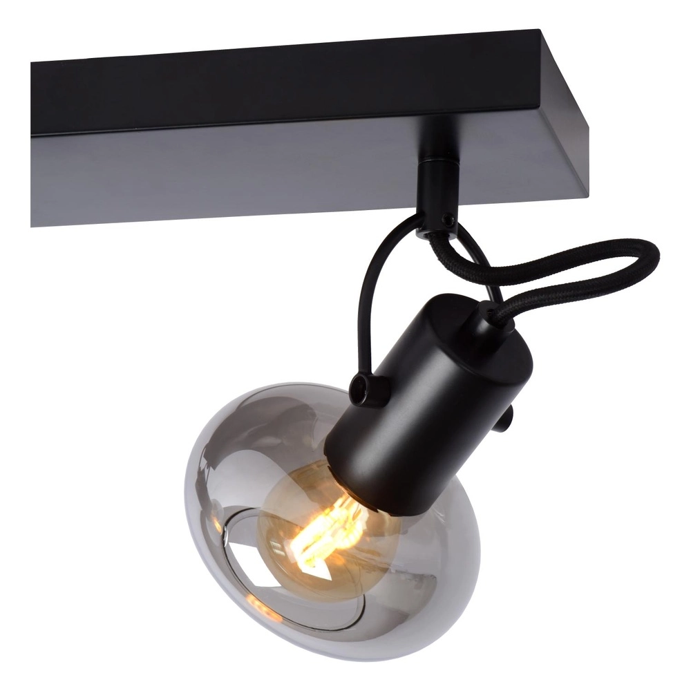 Lampe de plafond Madee Noir à 3 lumières Lucide 5411212176790