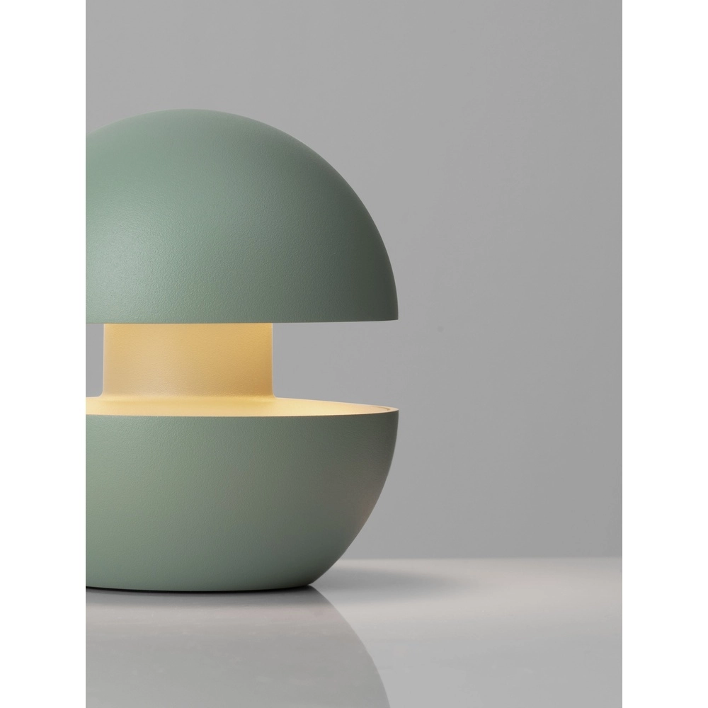 Lampe de table Puk Vert rechargeable Lyora 5212017478542