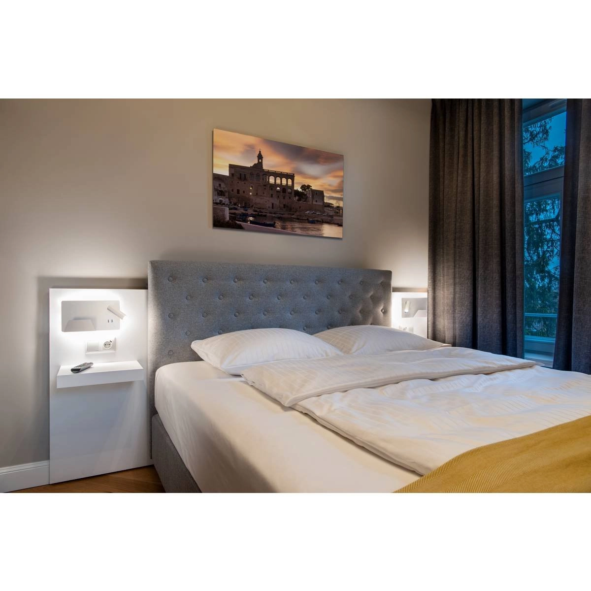 Lampe de chambre blanche Somnila Spot SLV 4024163236140