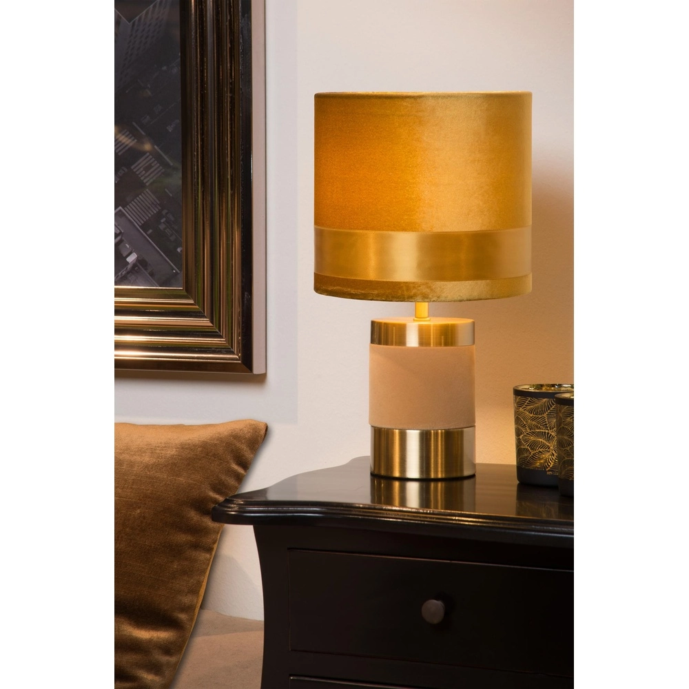 Lampe de table de conception Extravaganza Frizzle jaune Lucide 5411212105264
